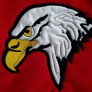 Eagles embroidered fleece, water-resistant stadium blanket new